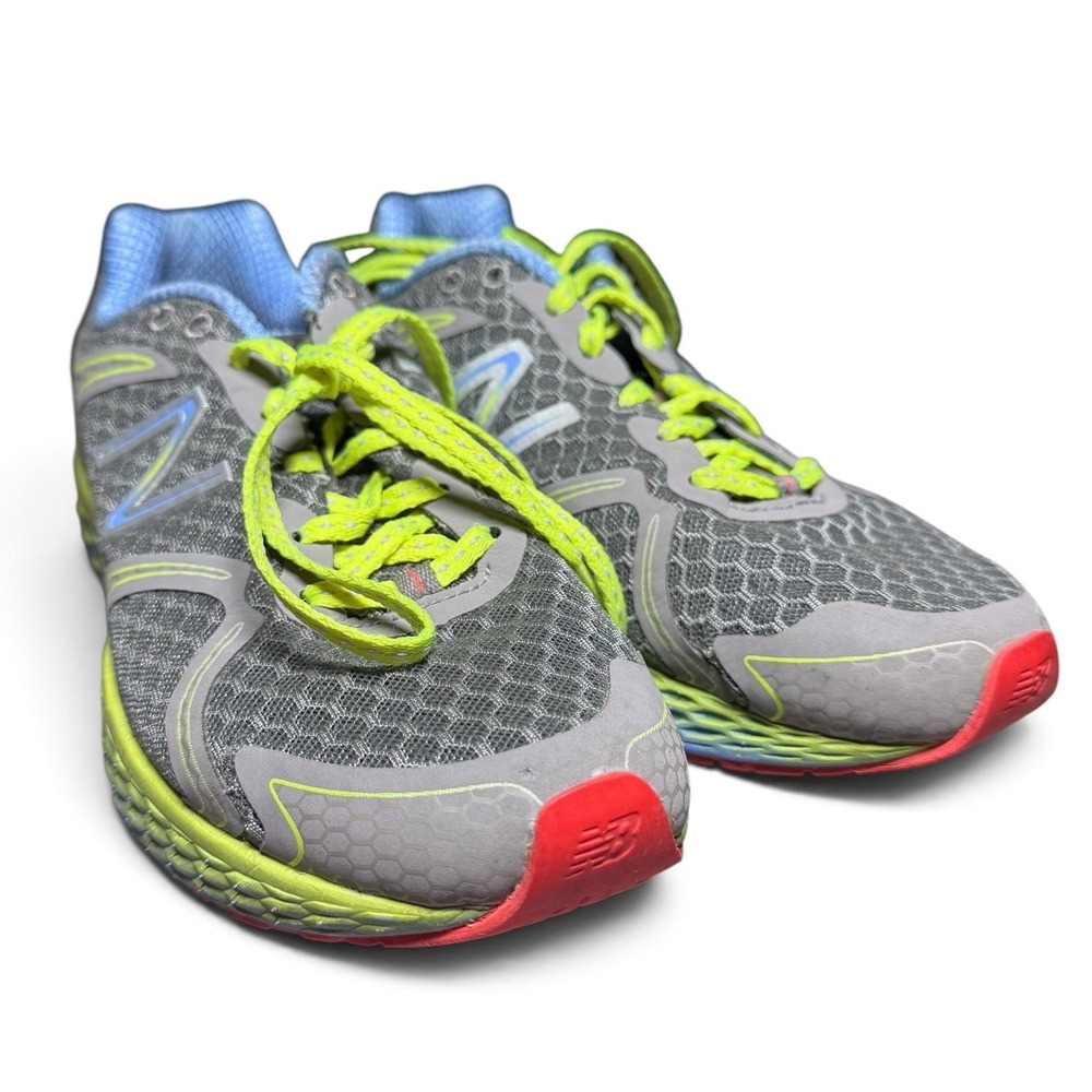New Balance Fresh Foam 980 Women's 8.5 Gray Green Blue Running Shoes W980GY